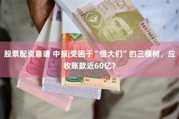 股票配资靠谱 中报|受困于“恒大们”的三棵树，应收账款近60亿？