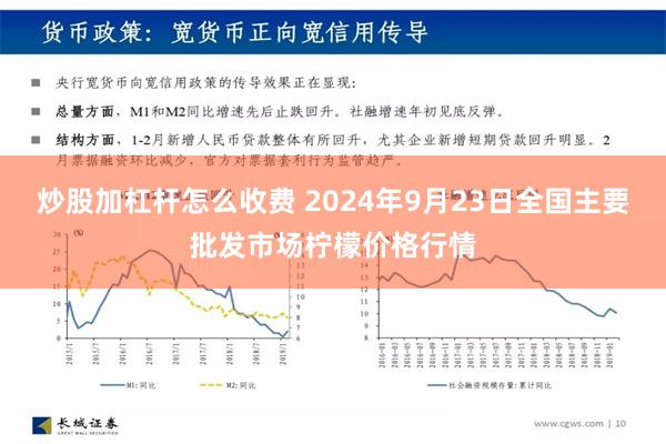 炒股加杠杆怎么收费 2024年9月23日全国主要批发市场柠檬价格行情