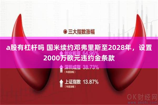 a股有杠杆吗 国米续约邓弗里斯至2028年，设置2000万欧元违约金条款