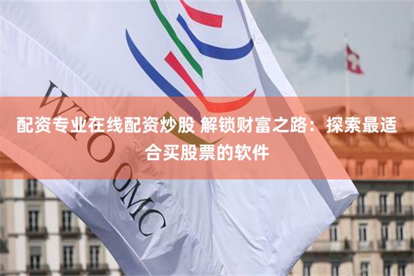 配资专业在线配资炒股 解锁财富之路：探索最适合买股票的软件