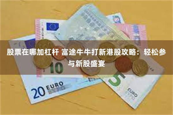 股票在哪加杠杆 富途牛牛打新港股攻略：轻松参与新股盛宴