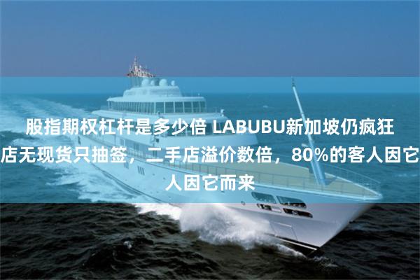 股指期权杠杆是多少倍 LABUBU新加坡仍疯狂，门店无现货只抽签，二手店溢价数倍，80%的客人因它而来